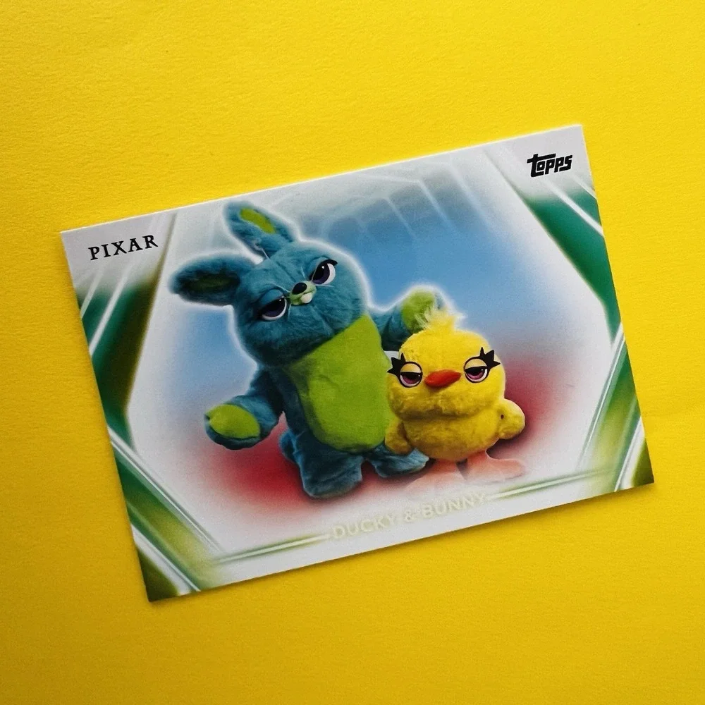 2026 Topps Disney Neon Ducky &‎ Bunny #36 Pixar Base Card